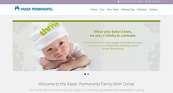Desktop Screenshot of kpfamilybirthcenter.org